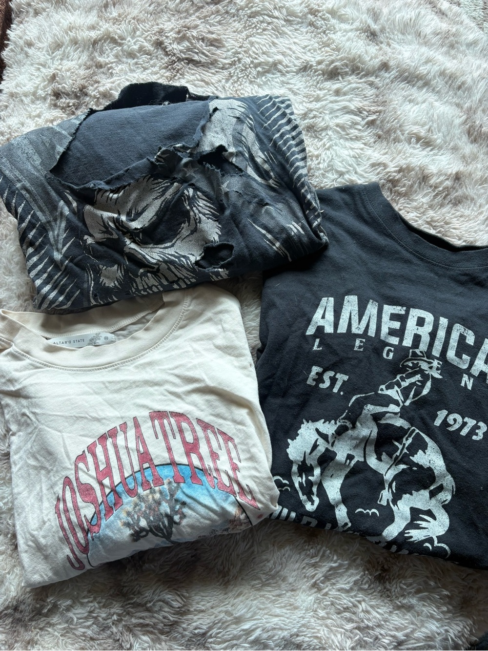 Black Graphics Tee